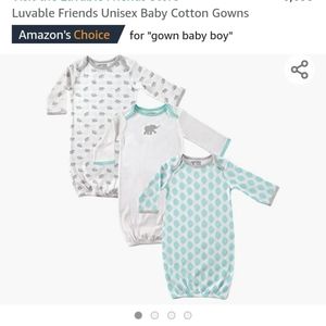 Baby boy sleep gowns